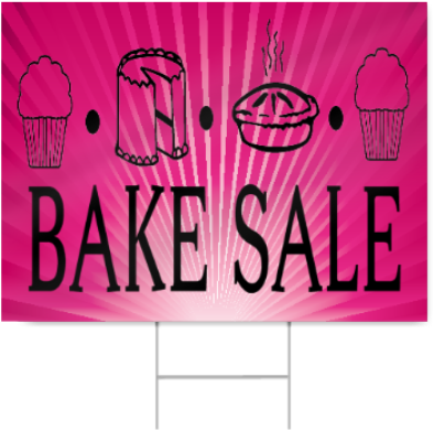 Bake Sale Sign - Fish (450x450)
