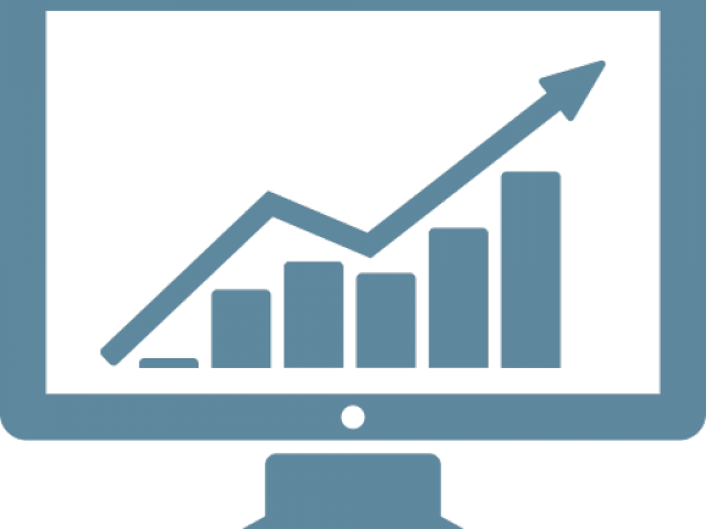 Graph Clipart Financial Graph - Statistics Logo (640x480)