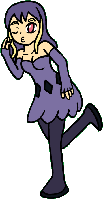 Make A Kissy Face By Jigglysama - Cartoon (374x700)