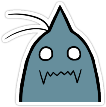 "peek A Boo Alphonse" Stickers By Hayleyeener - "peek A Boo Alphonse" Stickers By Hayleyeener (375x360)