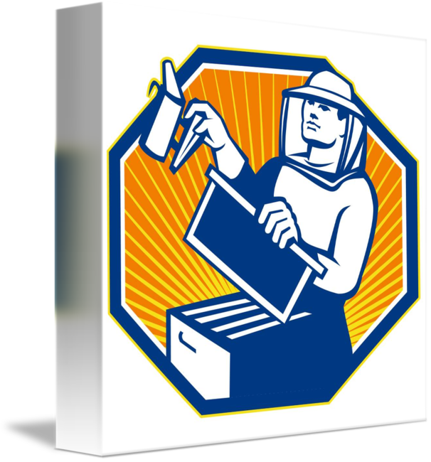 Beekeeper Honey Farmer Apiarist Apicu 60" Curtains (606x650)