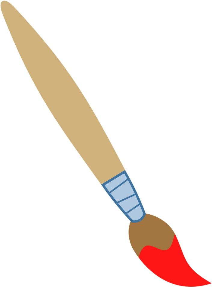 Paintbrush Clip Art - Paintbrush Clip Art (758x1055)