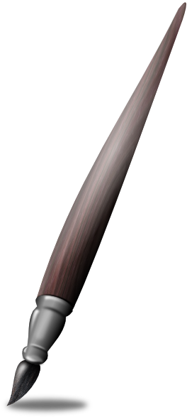Paintbrush Artist Paint Brush Clip Art Free Clipart - Sword (264x587)