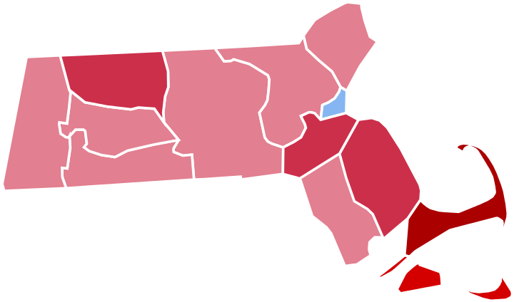 Party Wikipedia,the Massachusetts Democratic Party,republican - United States Senate Election In Massachusetts, 2018 (802x471)
