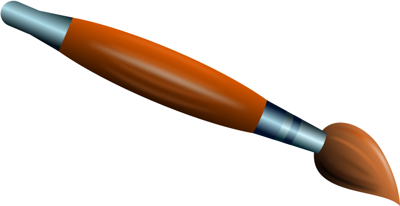 Paintbrush Purple Paint With Paint Brush Clip Art At - Paint Brush Clip Art (900x636)