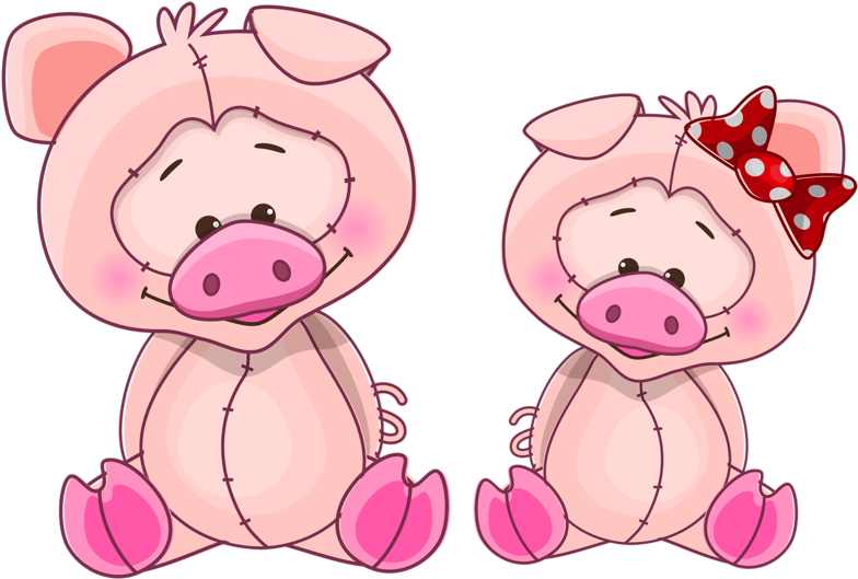 Domestic Pig Illustration - Domestic Pig Illustration (800x560)