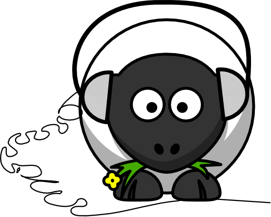 Music Sheep Art 555px - Compréhension Orale (555x446)