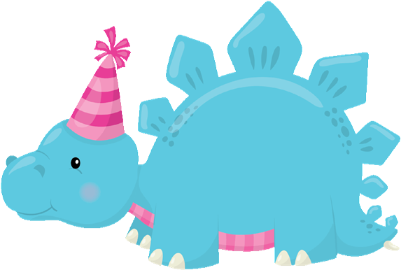 Dinosaur - Birthday Dinosaur Clip Art (600x512)