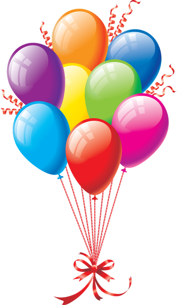 Makati Branch - Balloons Transparent (349x600)