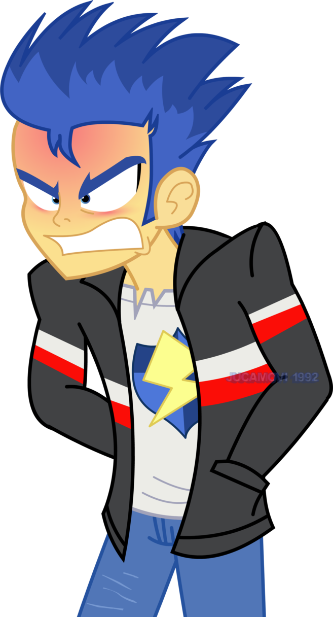 Flash Sentry Gets Mad By Jucamovi1992 - Mlp Eg Flash Sentry (724x1024)