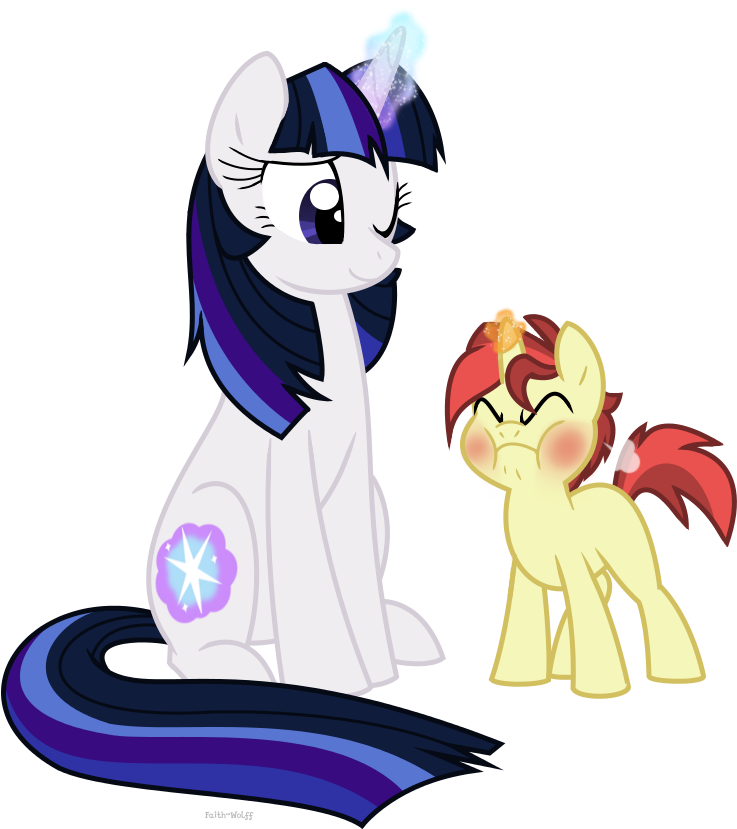 Flash Sentry And Twilight Sparkle Child - Mlp Stella Nova (756x836)