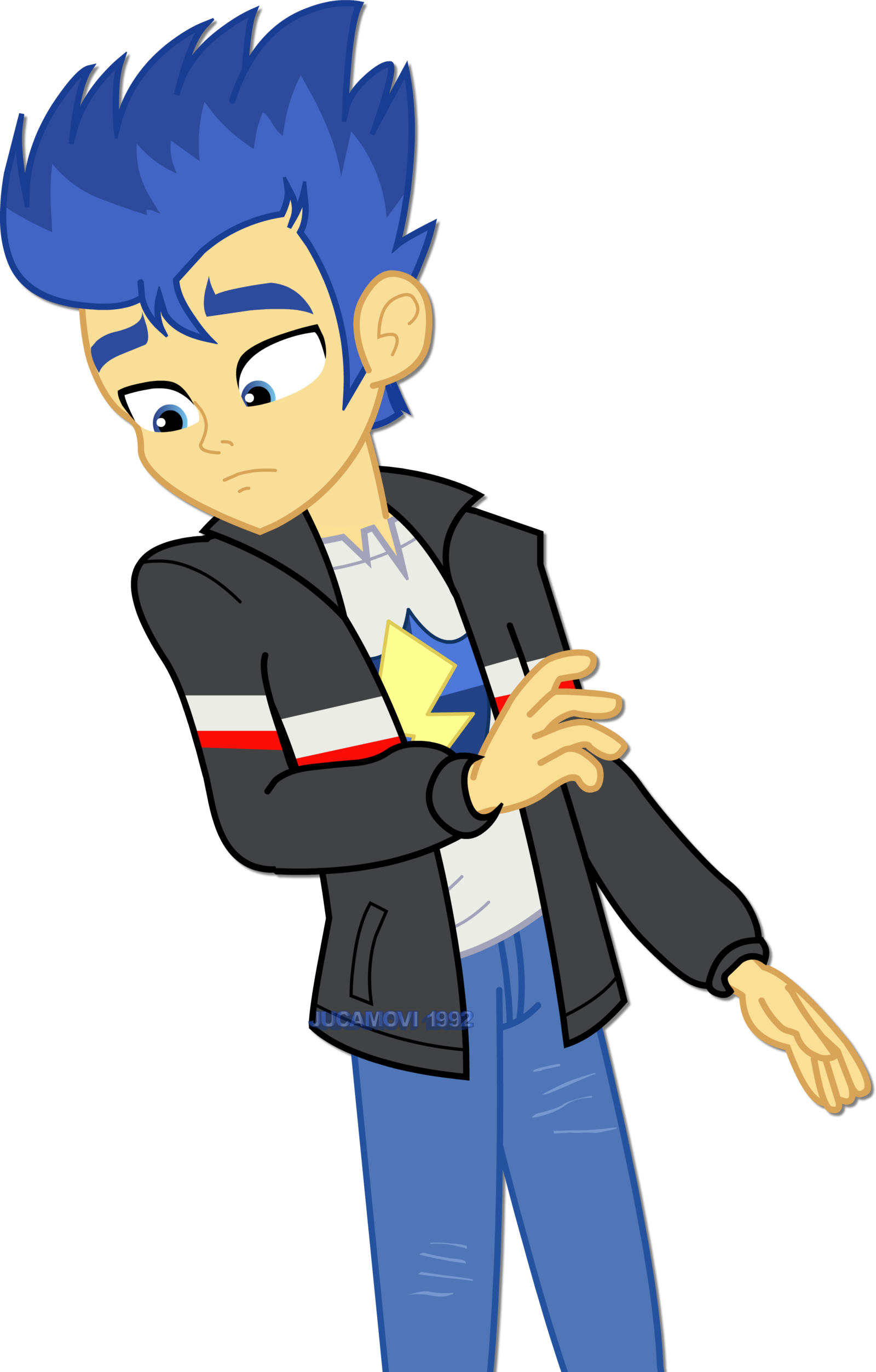 Flash Sentry What I Have On My Back By Jucamovi1992 - Cartoon (1600x2507)