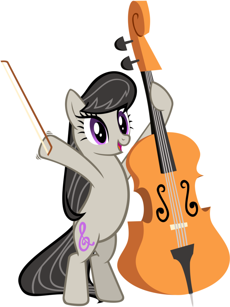 Octavia Waving By Cultleaderfluttershy - Octavia Pony (775x1030)