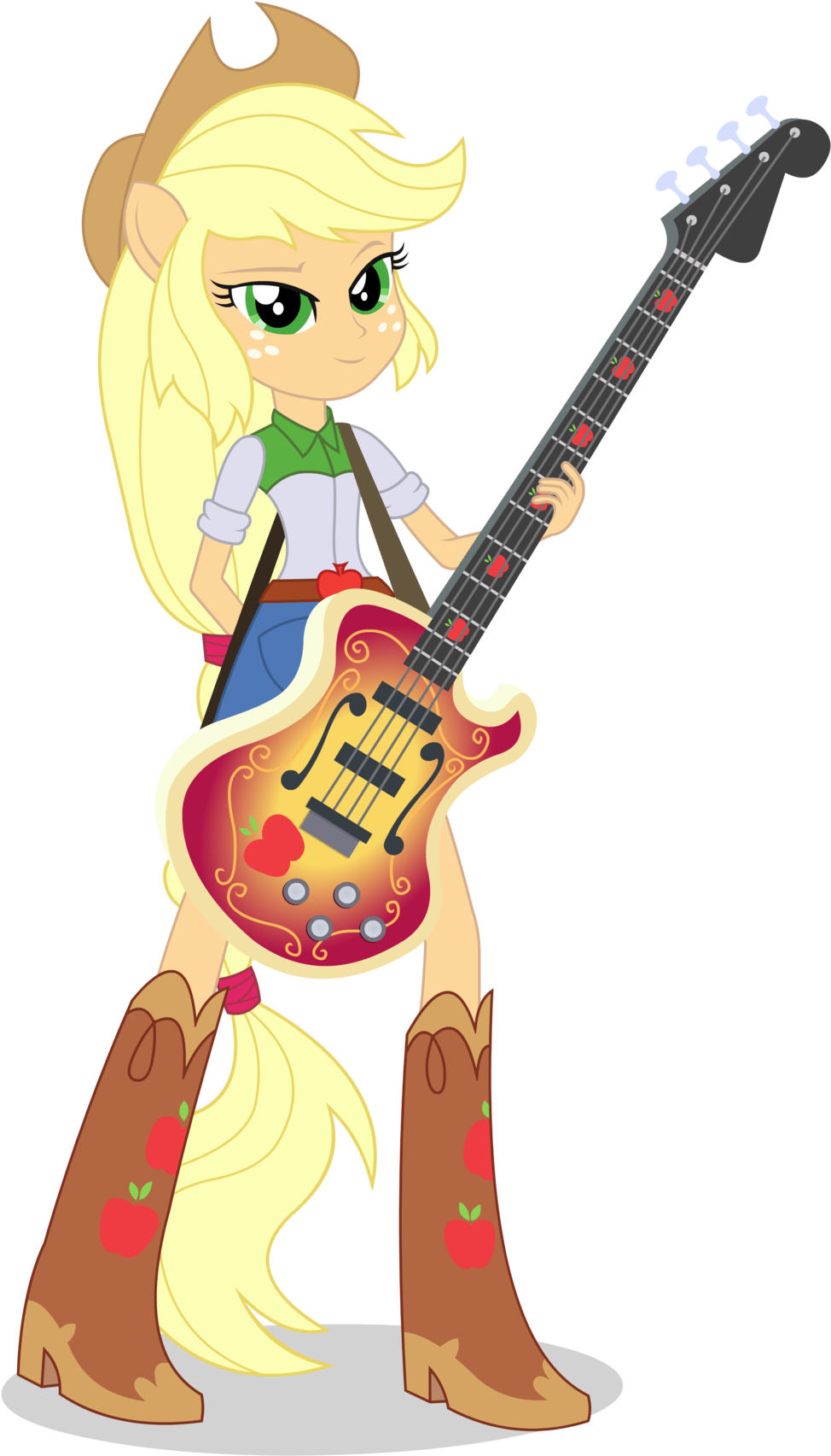Applejack - Equestria Girls Rainbow Rocks Applejack (1024x1778)
