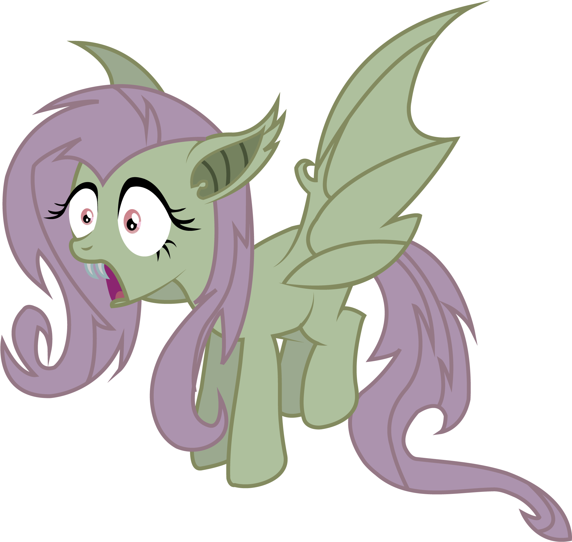 Flutterbat - My Little Pony Fluttershy (2000x2000)