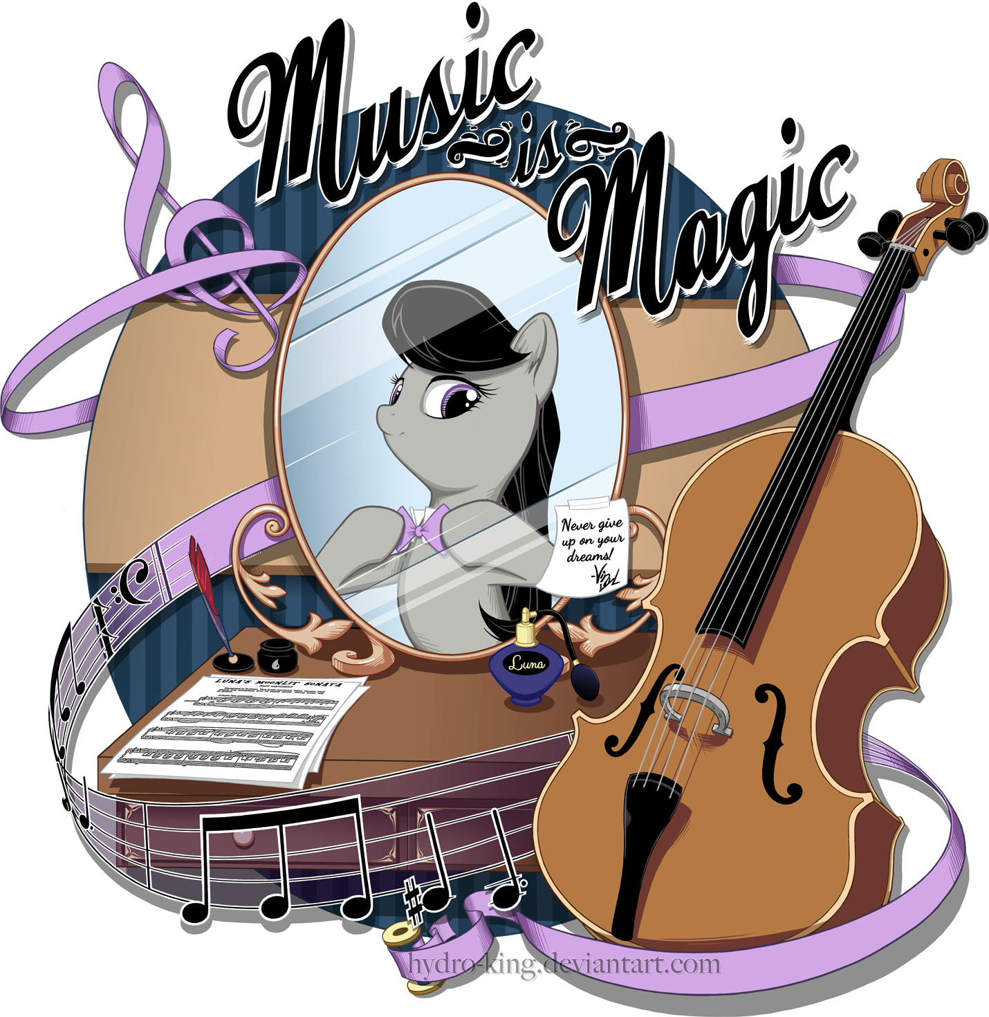 Music Is Magic - My Little Pony: Friendship Is Magic (1430x1470)
