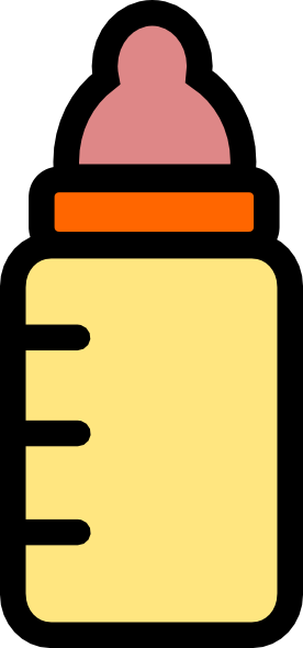 Baby Bottle Clip Art (276x590)