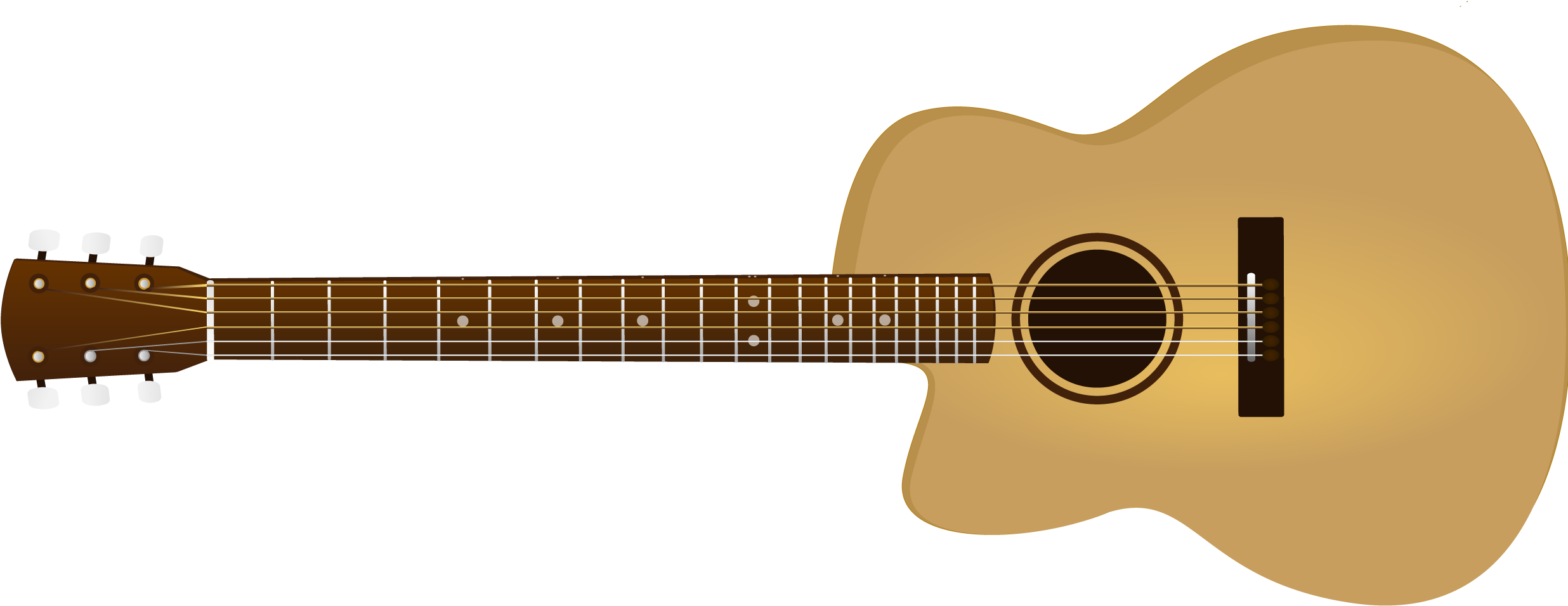 Cowboy Boots And Music Guitar On White Stock Vector - Fender Cc 60s Lh (2500x1000)