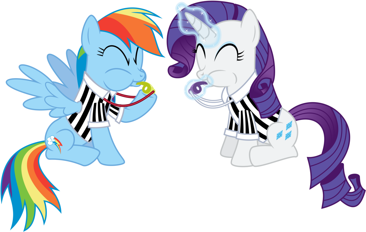 Rainbow And Rarity Whistling By Masemj - Cartoon (1280x851)