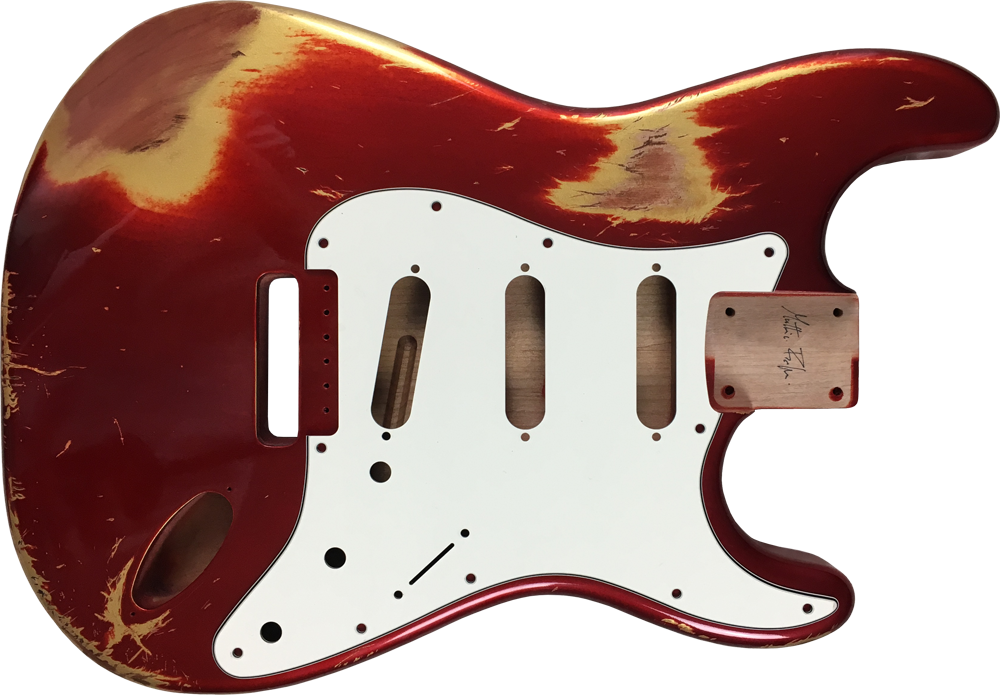 Classic Relic Mercury Body Candy Apple - Sports Memorabilia Willie Nelson Country Legend Signed (1000x695)