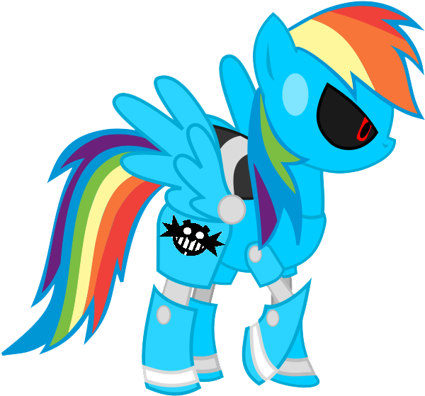 Sonic Equestria Vector - Equestria Girl Rainbow Dash Sonic (644x587)