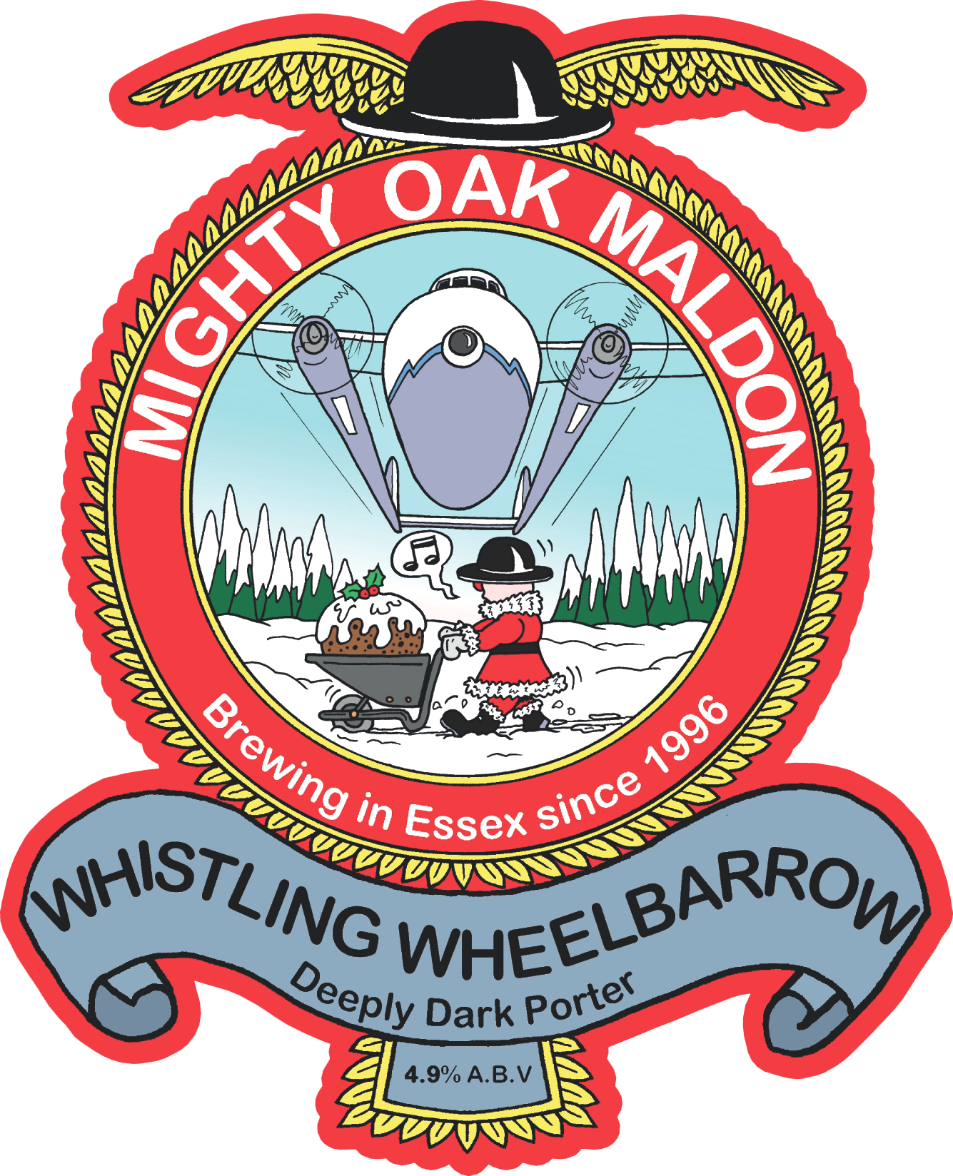 Whistling Wheelbarrow - Mighty Oak Brewing Co Ltd (1335x1648)