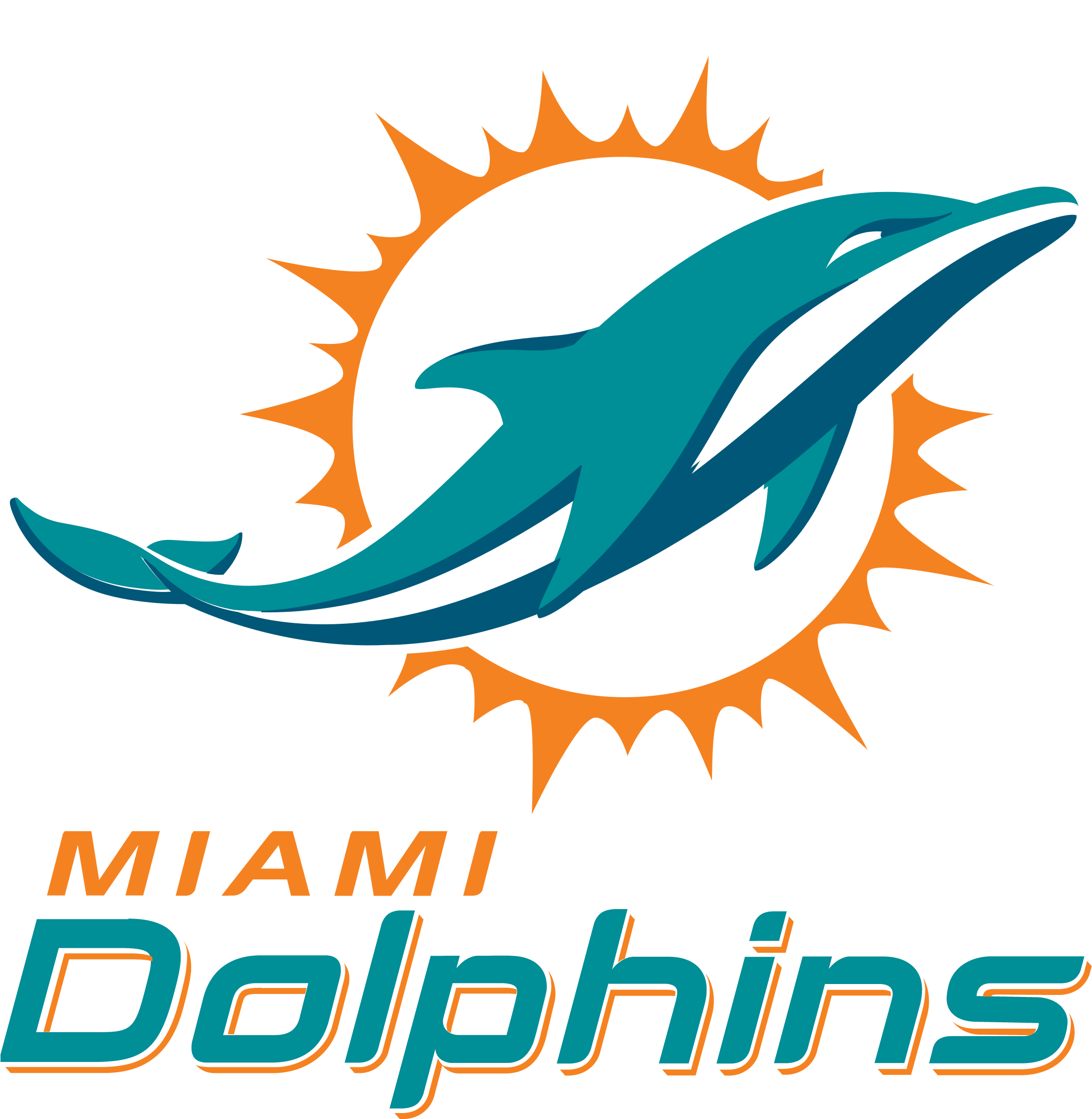 Miami Dolphins - Miami Dolphins Logo Png (2400x2600)