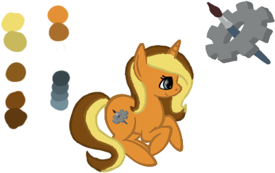 Paintbrush And Palette Clipart - Palette (438x275)
