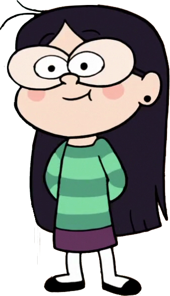 Candy Has Straight, Black Waist-length Hair And Wears - Candy Chiu Png (343x597)