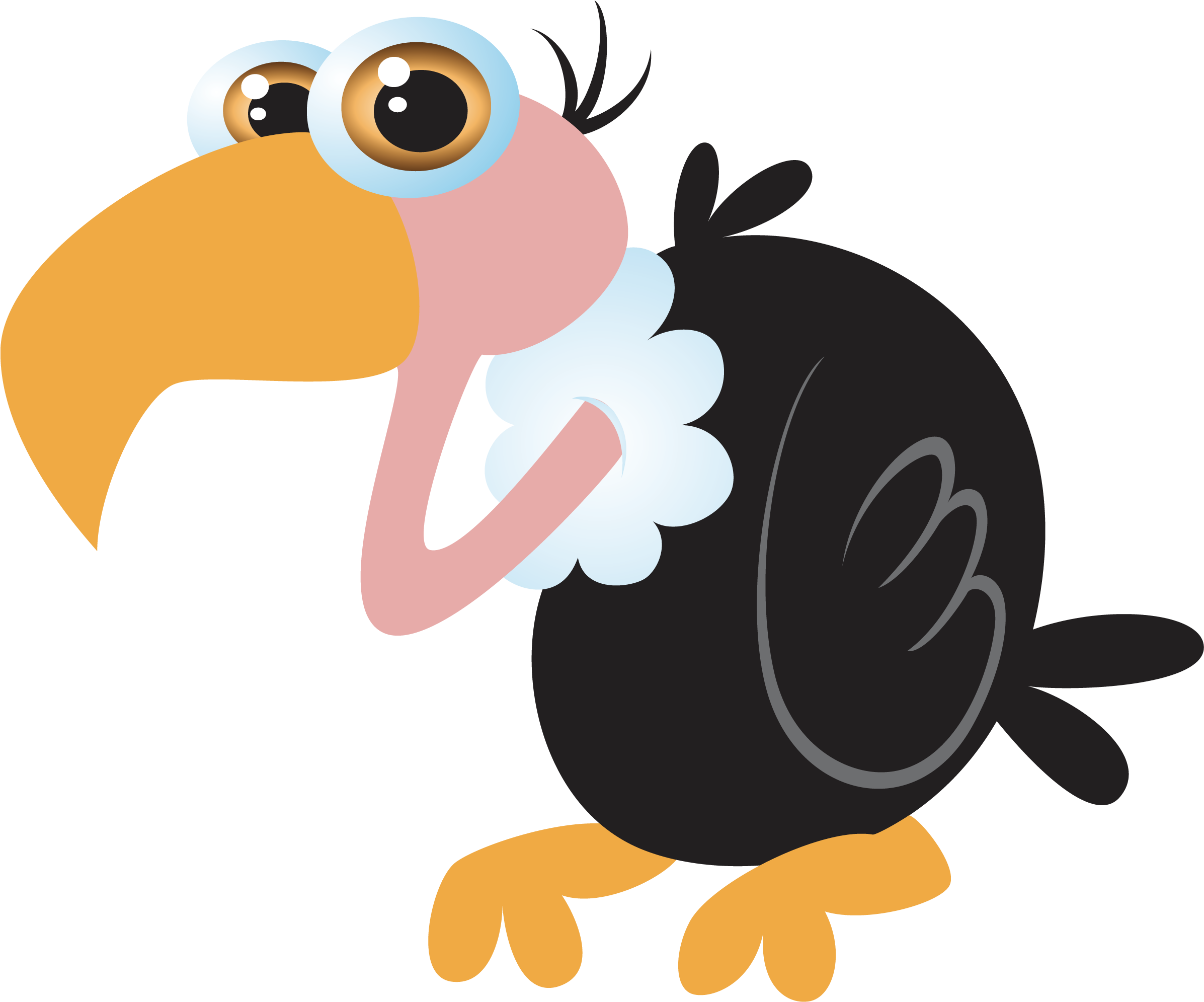 Bird Cartoon Clip Art - Bird Cartoon Clip Art (2500x2500)