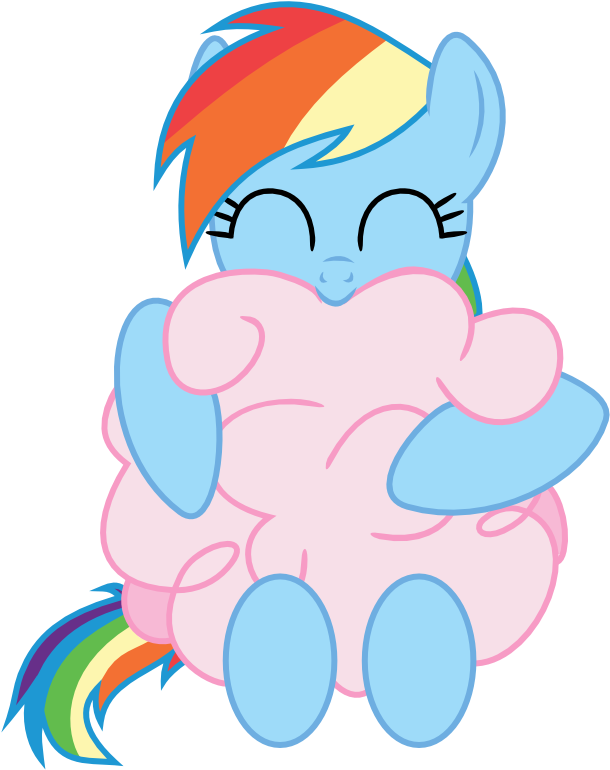 #869834 - Artist - S - Guri, Cotton Candy, Eating, - Unicorn Eating Cotton Candy (620x785)
