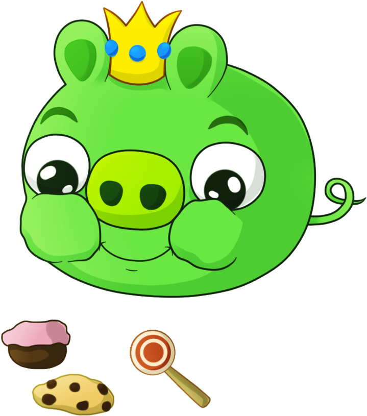Little Piggy Eats Candy's By Antixi - Prince Porky Angry Birds Epic (894x894)