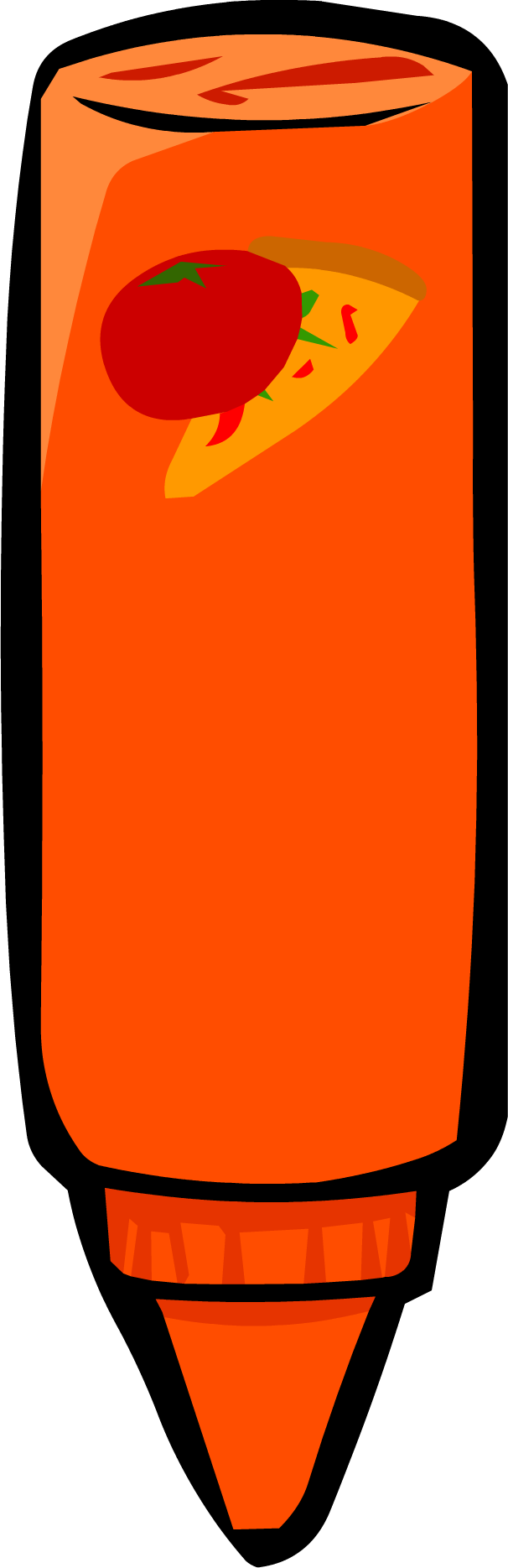 Pizza Sauce - Club Penguin Hot Sauce (606x1869)