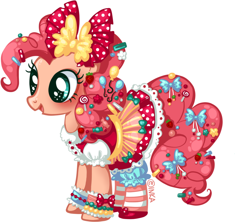 Frogmakesart, Balloon, Bow, Candy, Clothes, Dress, - My Little Pony Pinkie Pie Dress (1004x1004)