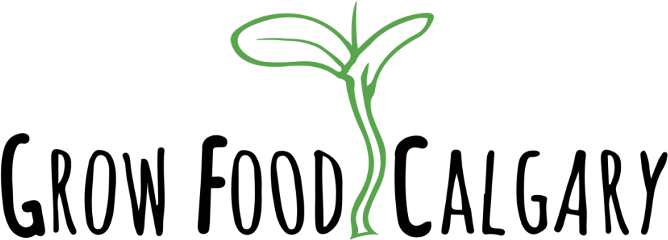 Gardeners Love To Share Their Produce And Their Pictures - Grow Food Calgary Logo (1024x410)