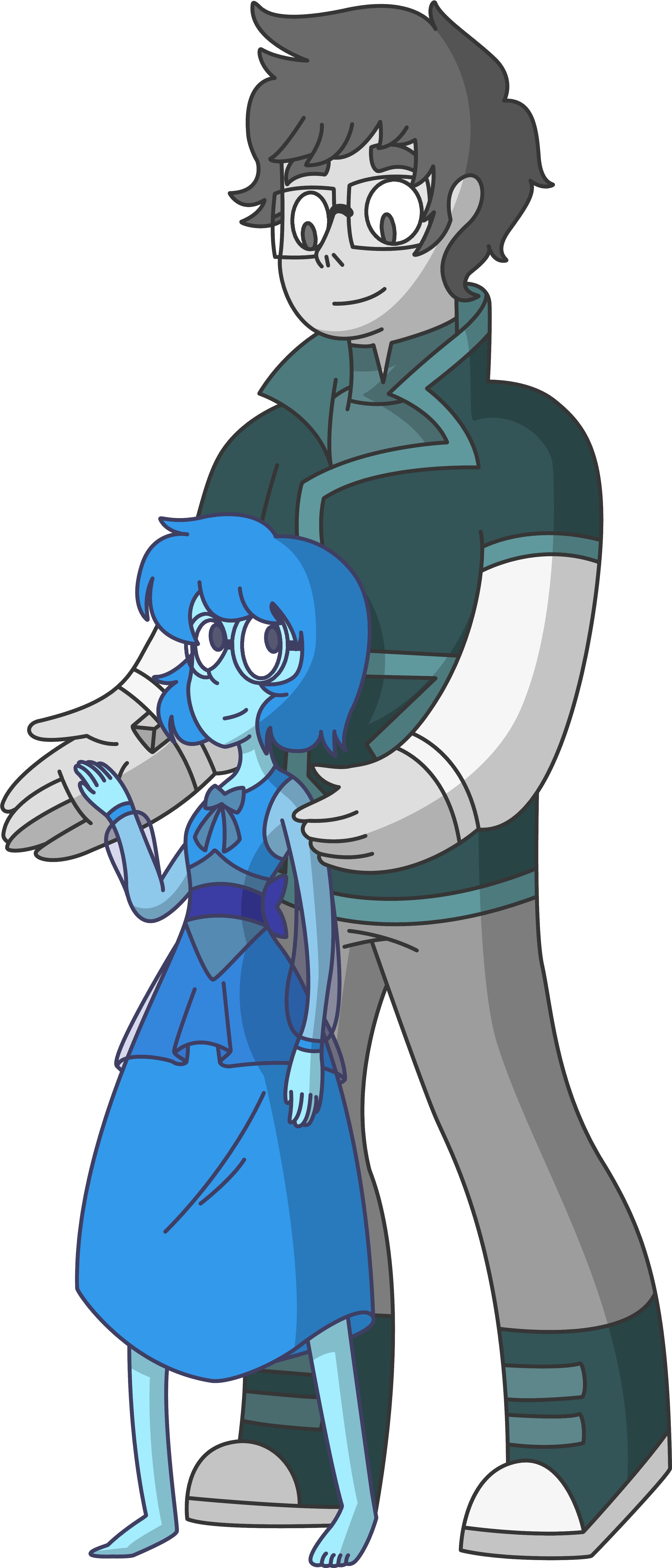 Steven Universe - - Steven Universe Lapis X Oc (5760x7680)