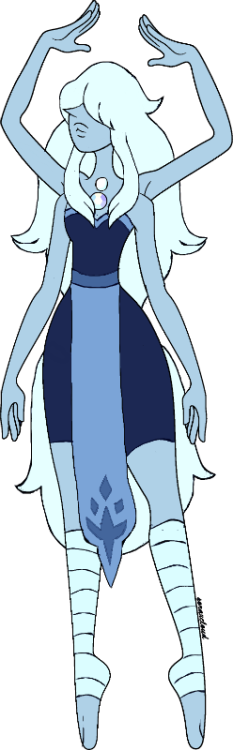 Blue Opal = Amethyst Blue Pearl - Steven Universe Blue Pearl And Amethyst Fusion (233x750)
