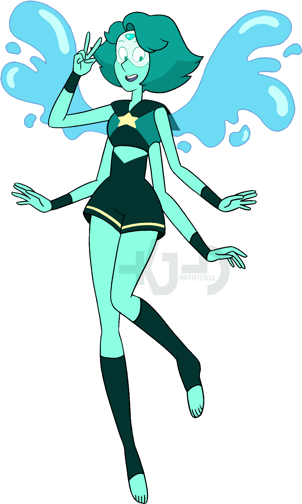 Kjd - Steven Universe Lapidot Fusion (1080x1920)