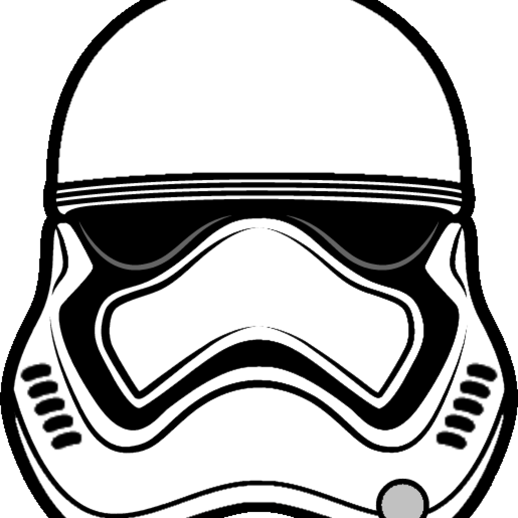 Stormtrooper Clipart Stormtrooper First Order Pesquisa - First Order Stormtrooper Coloring Page (1024x1024)