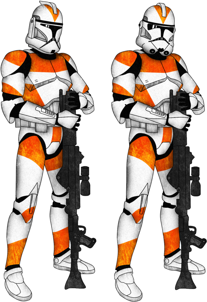 Clone Trooper By Luca9108 - 212th Attack Battalion Trooper (751x1065)