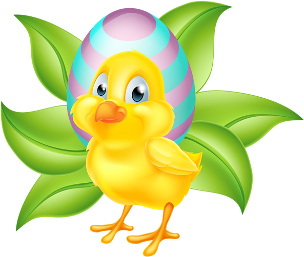 Easter Chick Png Clip Art Image - Easter Chick Clipart (600x507)