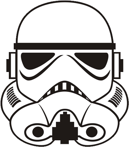 Stormtrooper Helmet Drawing (512x512)