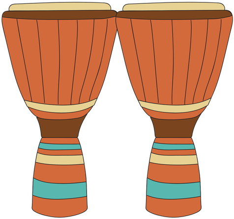 Conga Musical Instrument Doodle Transparent Png - Conga (512x512)