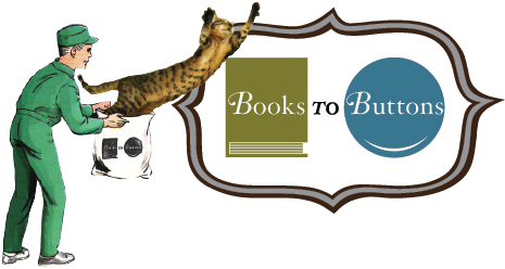 Books To Buttons Custom Buttons Milwaukee - Crocodile (1000x252)