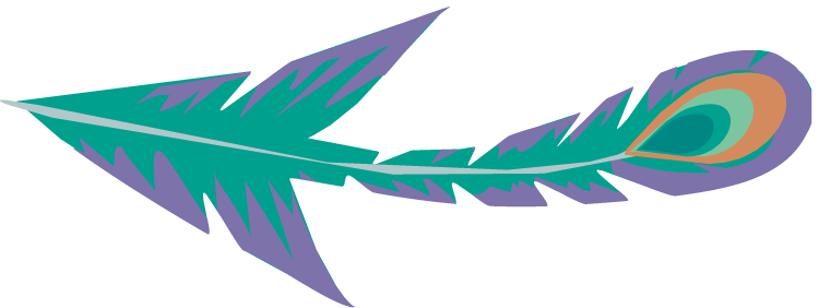 Feather - Винтажные Стрелки Пнг (750x282)