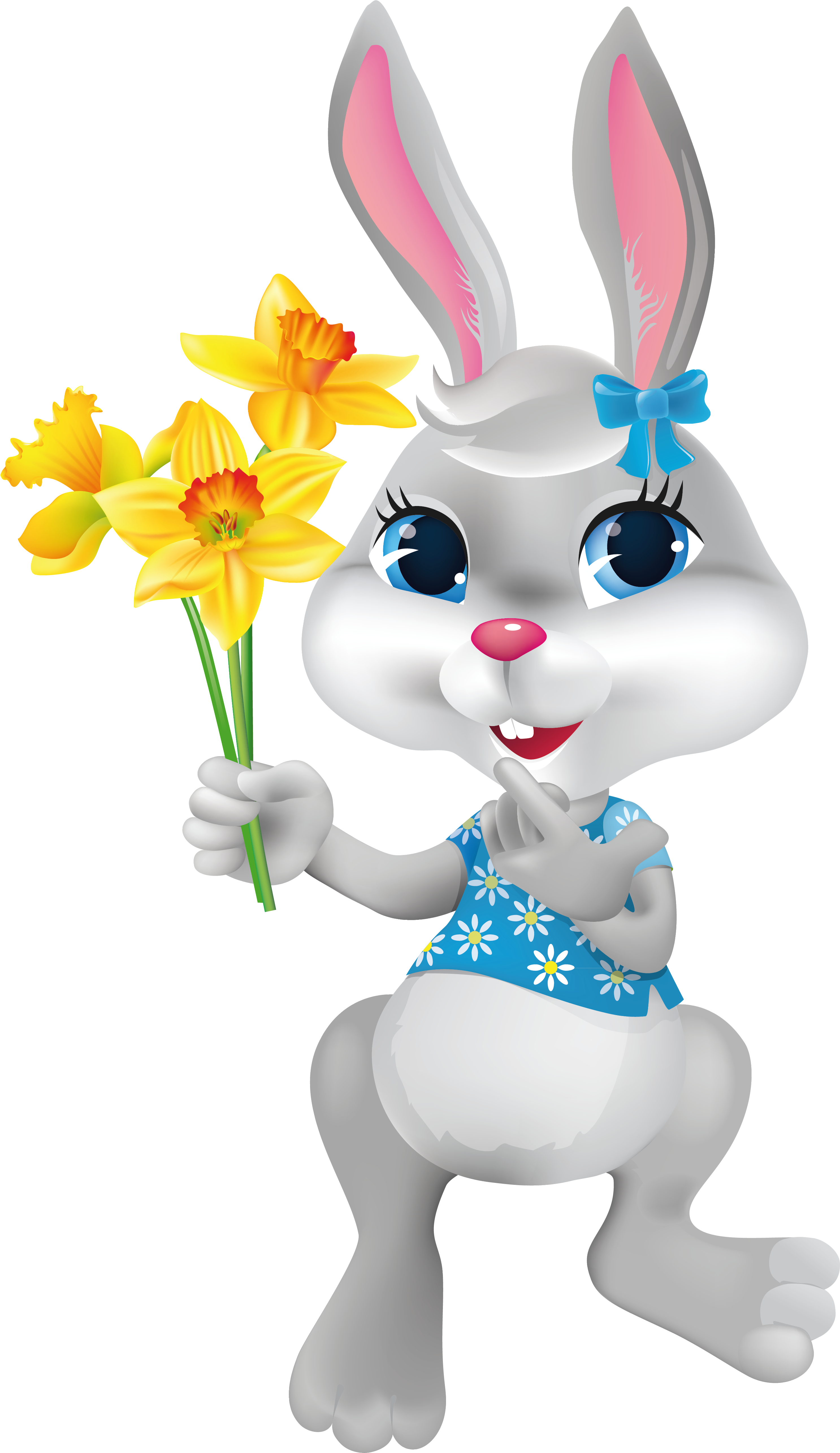 Free Easter Bunny Clipart - Kleinkind-rüsche T-shirt-ostern Häschen Kleinkind T-shirt (3200x5240)