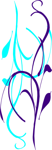 Peacock - Wedding - Clipart - Purple - Green (204x590)