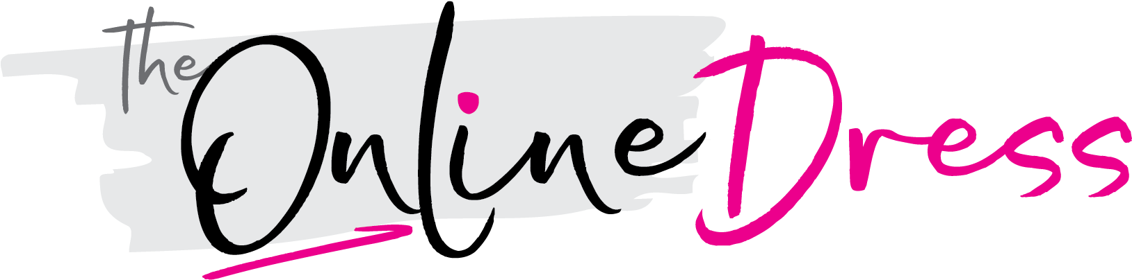 The Online Dress - Calligraphy (1651x521)