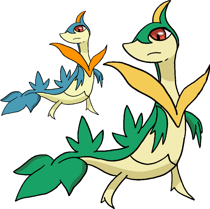 496 - Servine - Art V - 2 By Tails19950 - Servine (892x882)