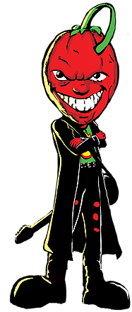Deliciously Thermogenic Habanero Hot Sauce - Cartoon (303x482)